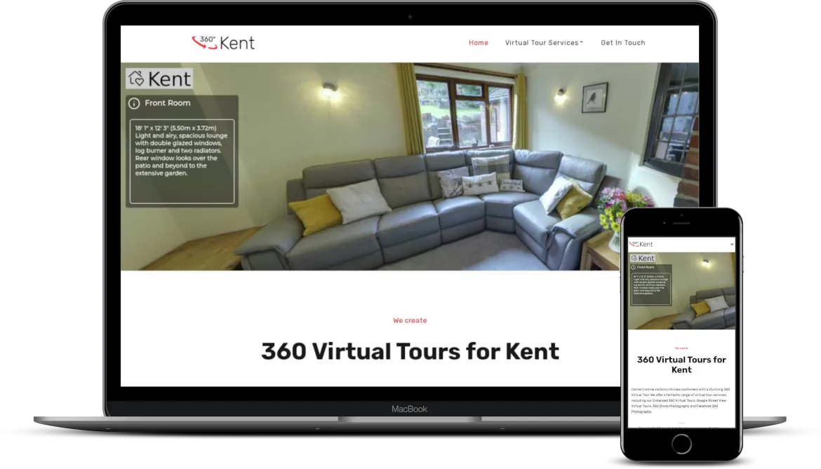 360 Kent - web designer for photographer businesses