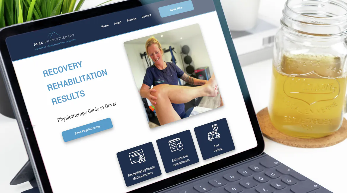 Peak Physiotherapy | Web Designer for physiotherapists